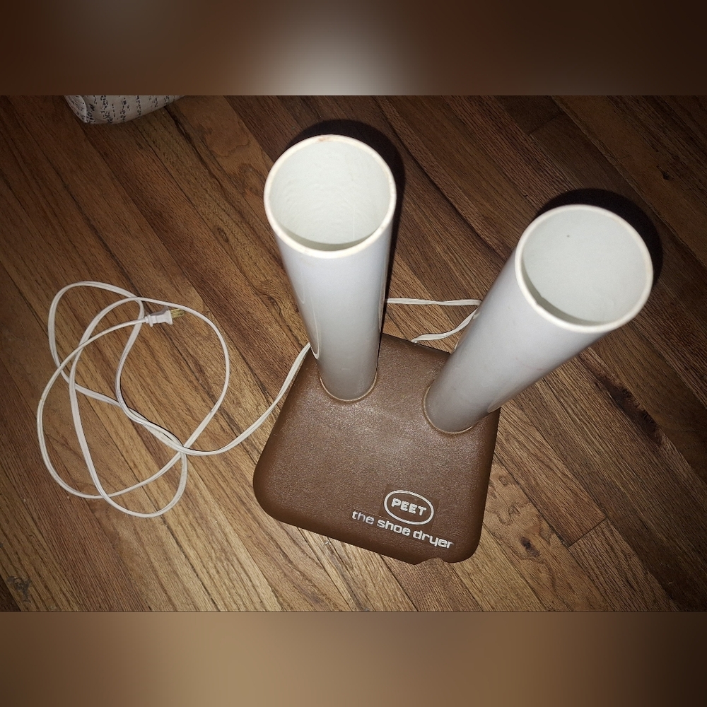 80's Peet Electric Family Brown Boot Shoe Dryer